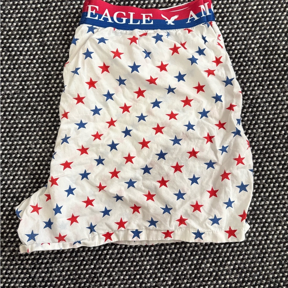 American Eagle Patriotic Star Boxers - Picture 2 of 3